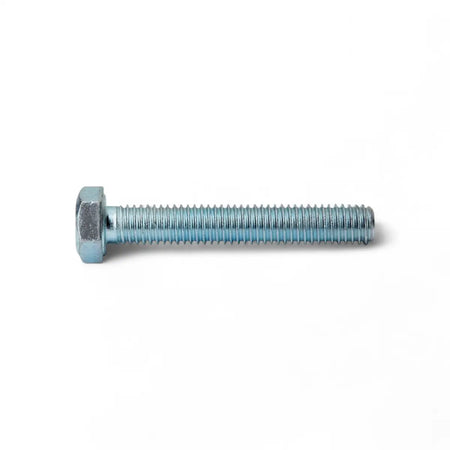 Zinc Plated Mild Steel Set Screw & Nut (100-Pack)