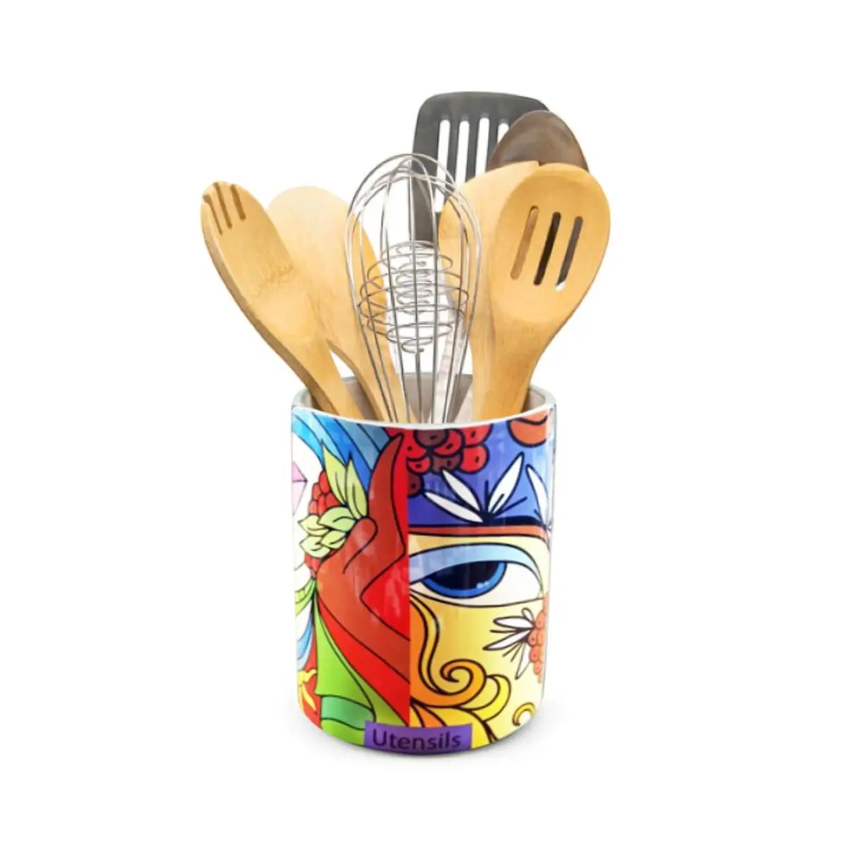 Kitchen utensil storage holder