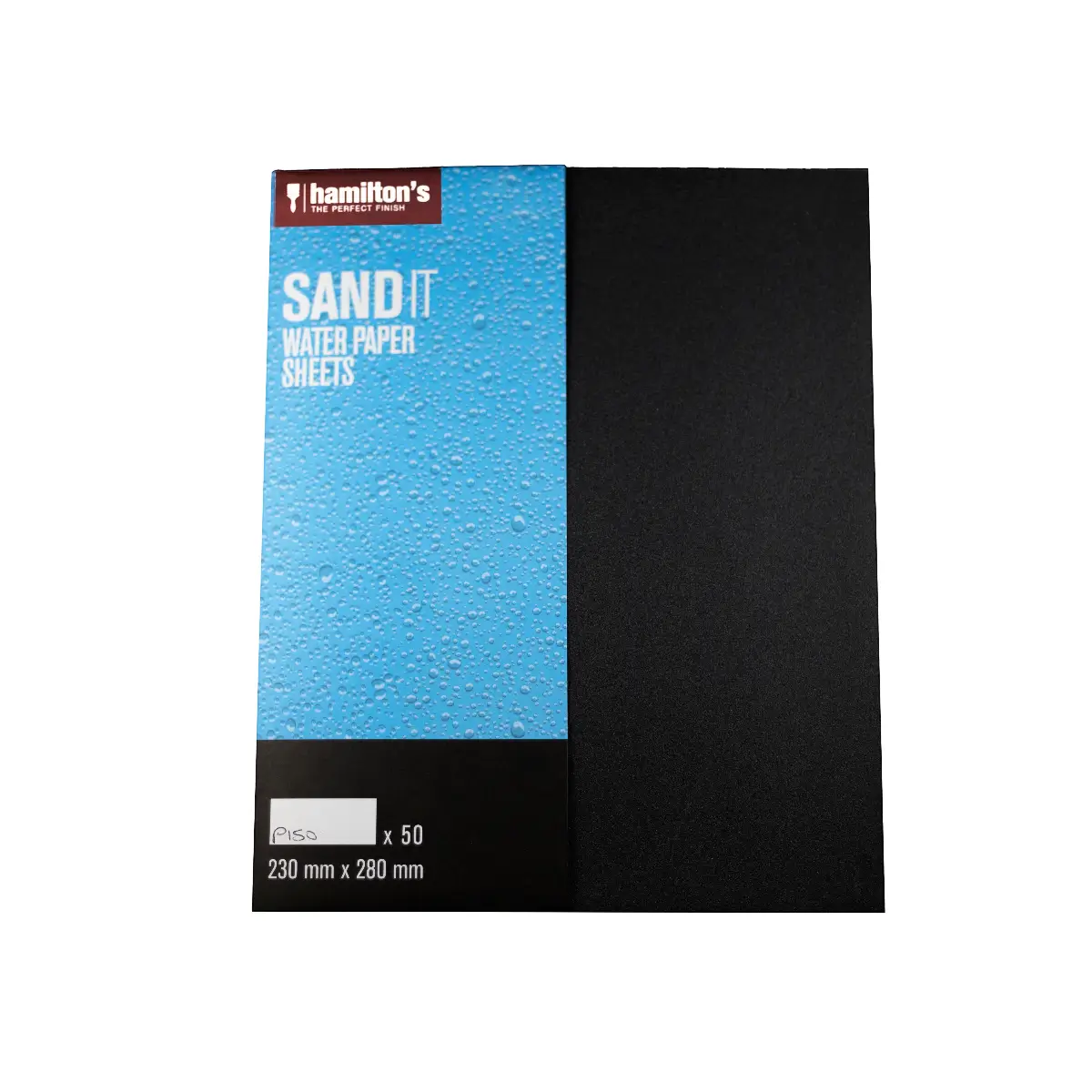 P150 wet dry sandpaper sheet