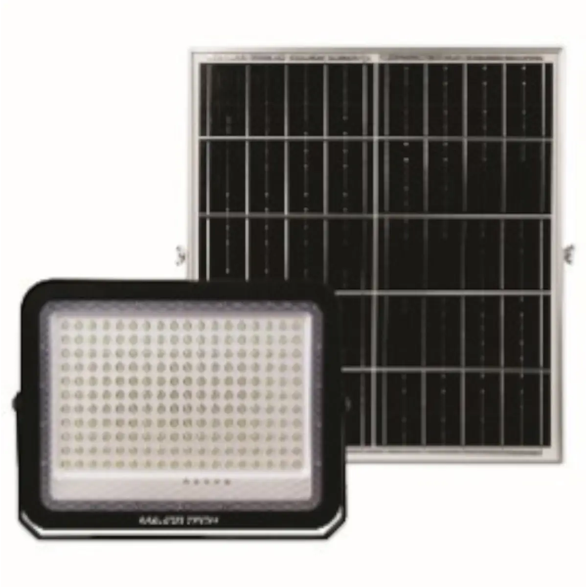 Solar floodlight with remote