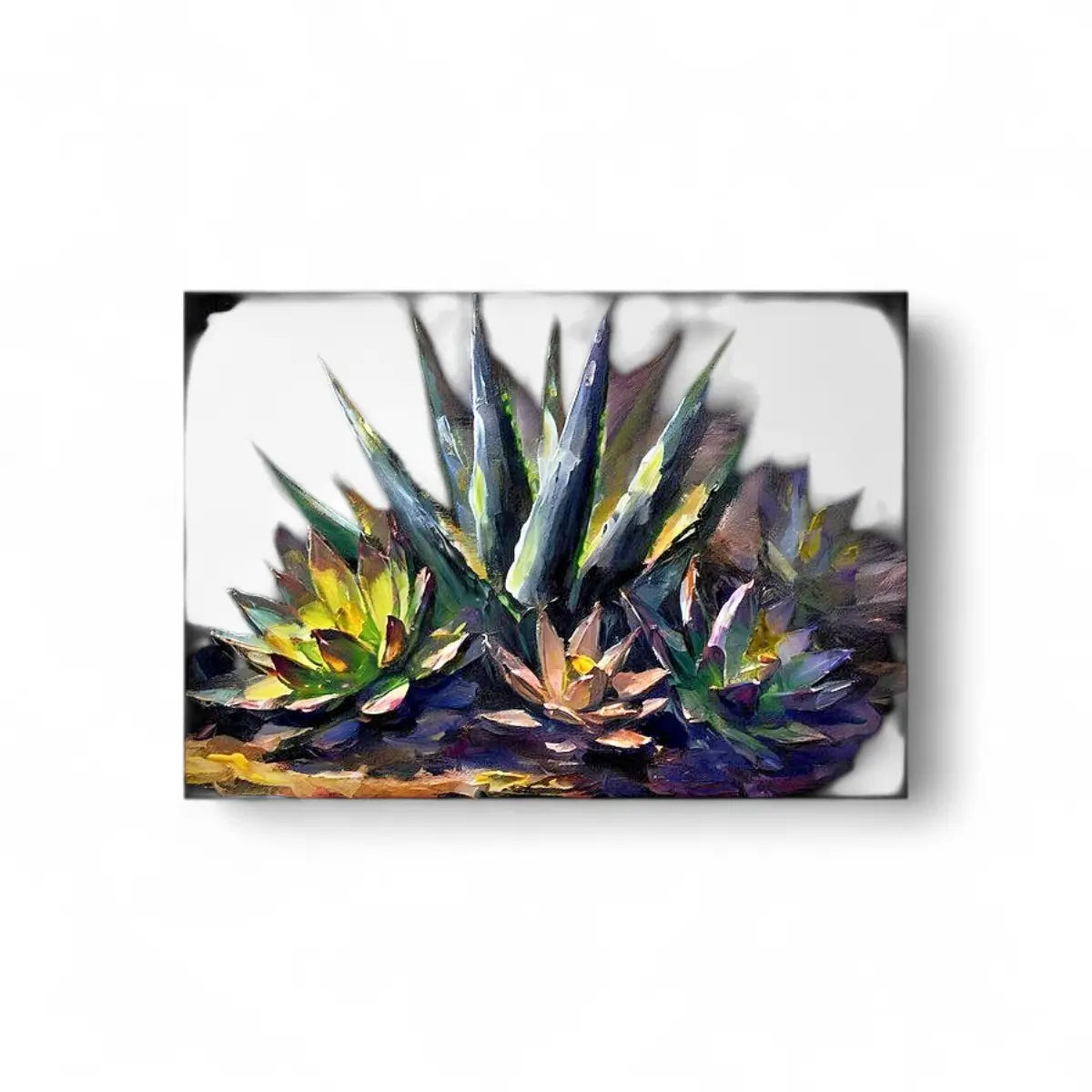 Tjhoko Paint Lush Succulents Lrg | 860X598 mm Decoupage Sheet