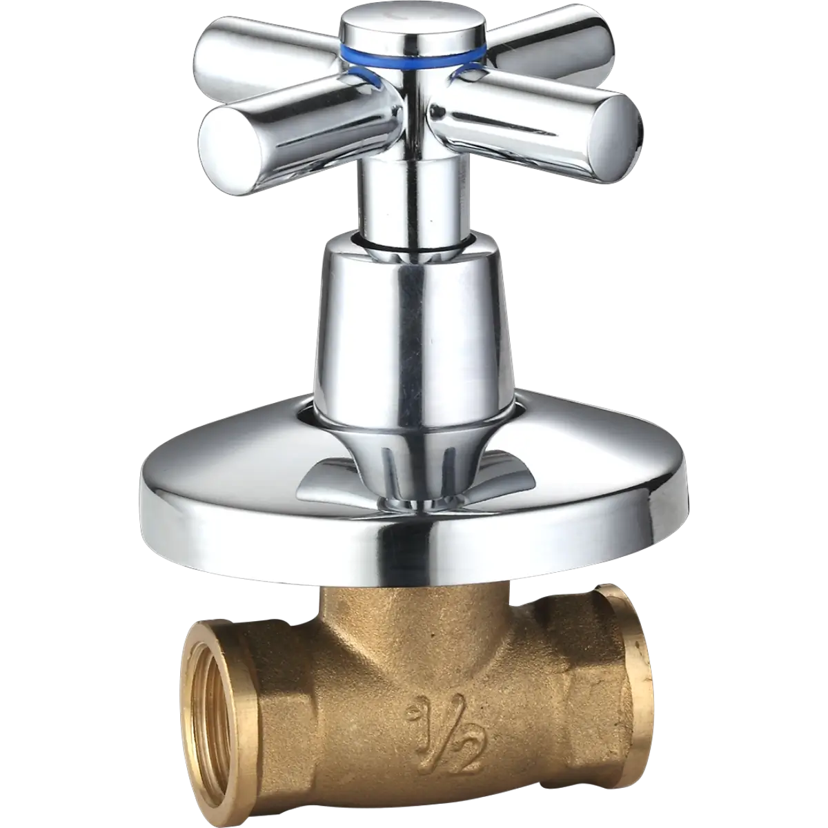 Undertile valve female connectors