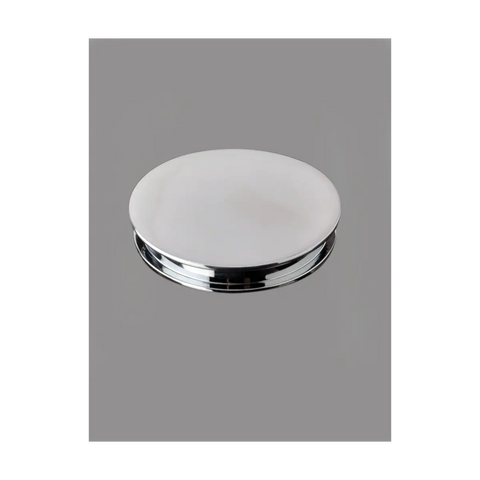 Chrome plated clicker waste cap