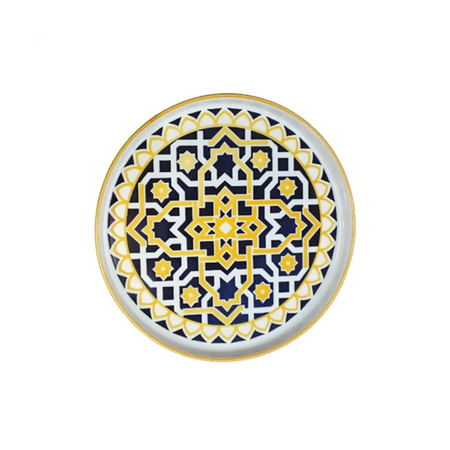 Stackable flat cake plate