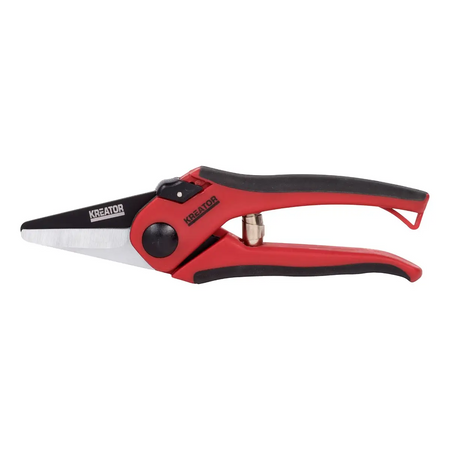 Carbon steel straight pruner