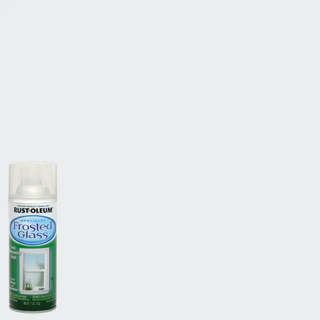 Clear frosted glass spray paint