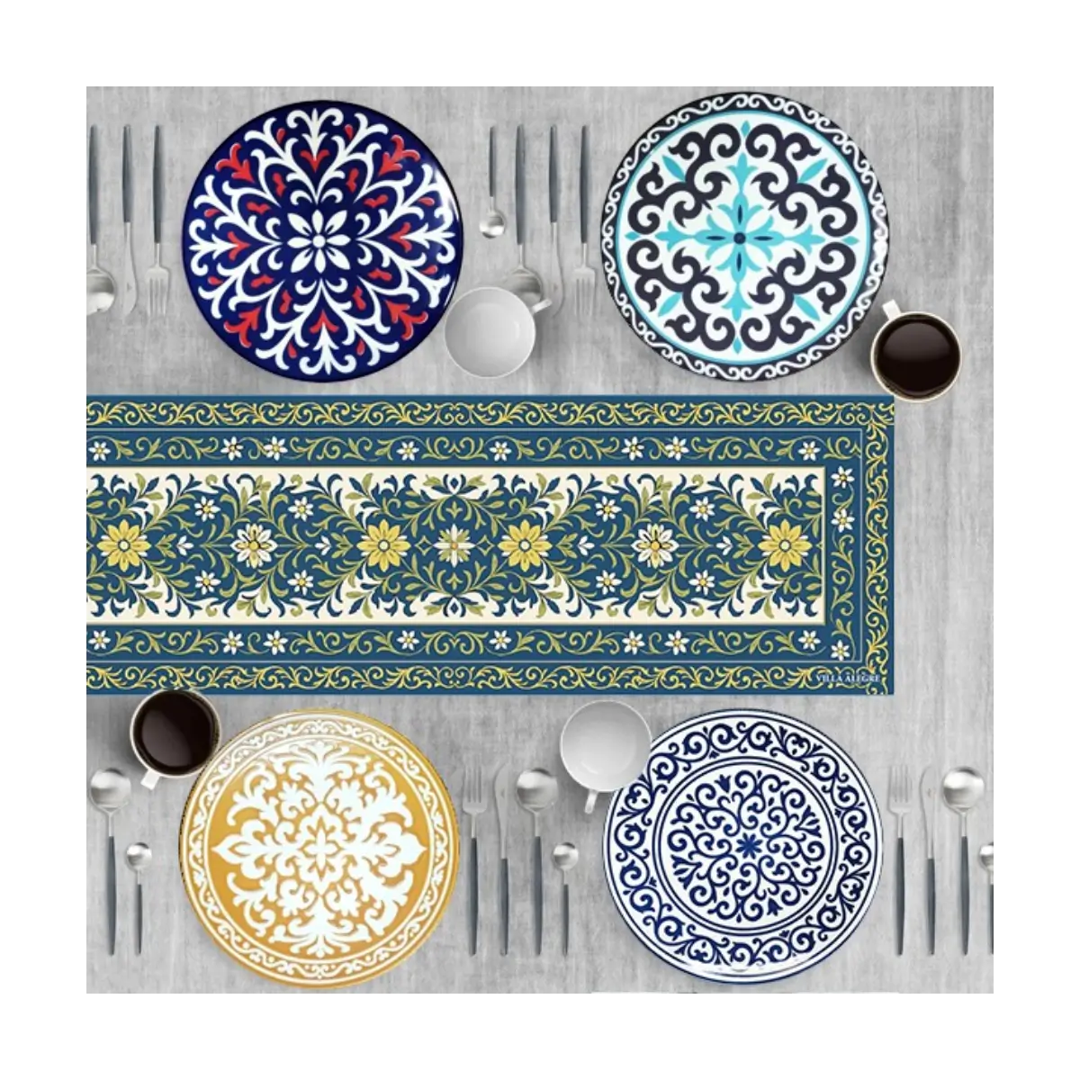 Fabric table runner 30cm x 1.5m