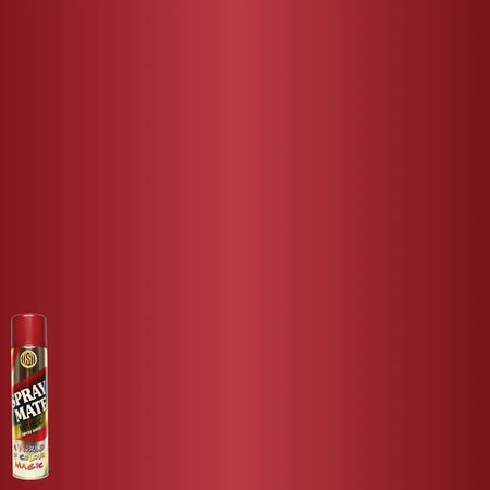 Metallic red spray paint