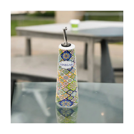 Ceramic vinegar bottle dispenser
