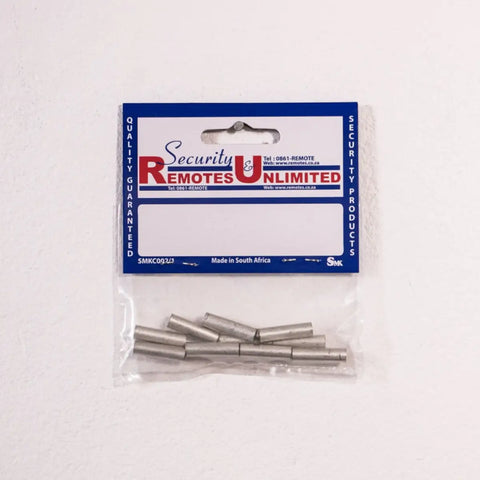 Tinned copper ferrules 6mm tenpack
