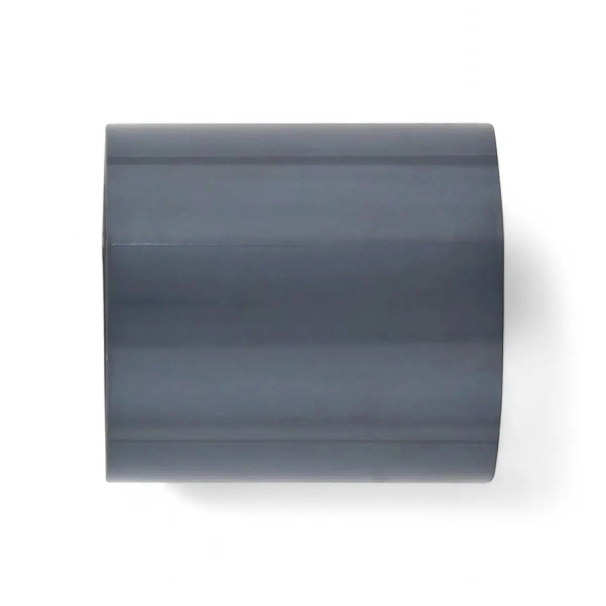 Grey PVC Straight Connector Fitting - 50mm