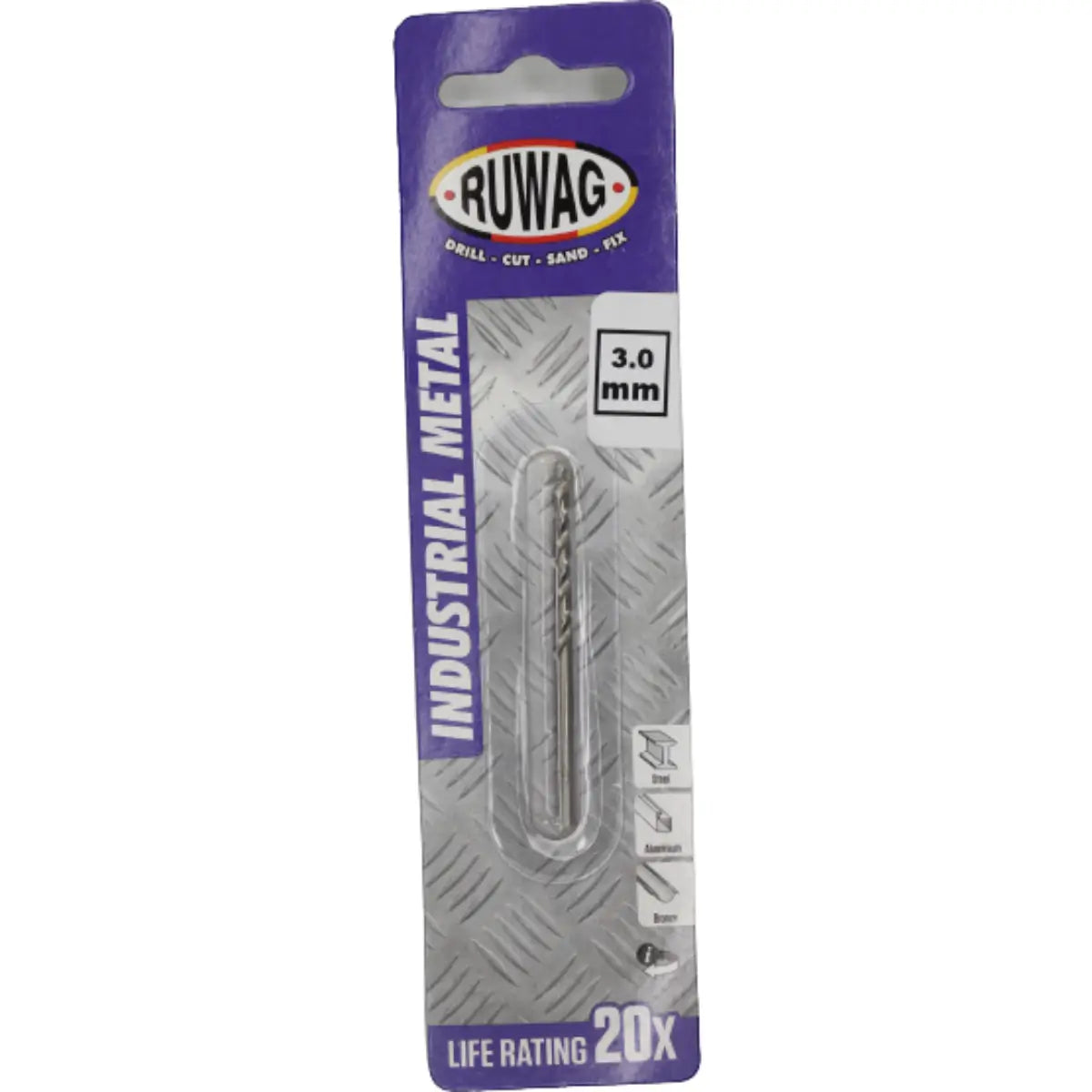 Ruwag 3mm Metal Drill Bit - Al's Hardware