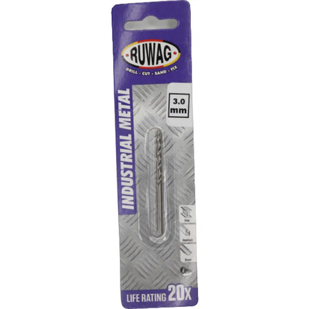 Ruwag 3mm Metal Drill Bit - Al's Hardware