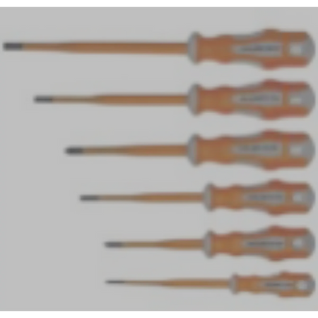Six piece screwdriver set