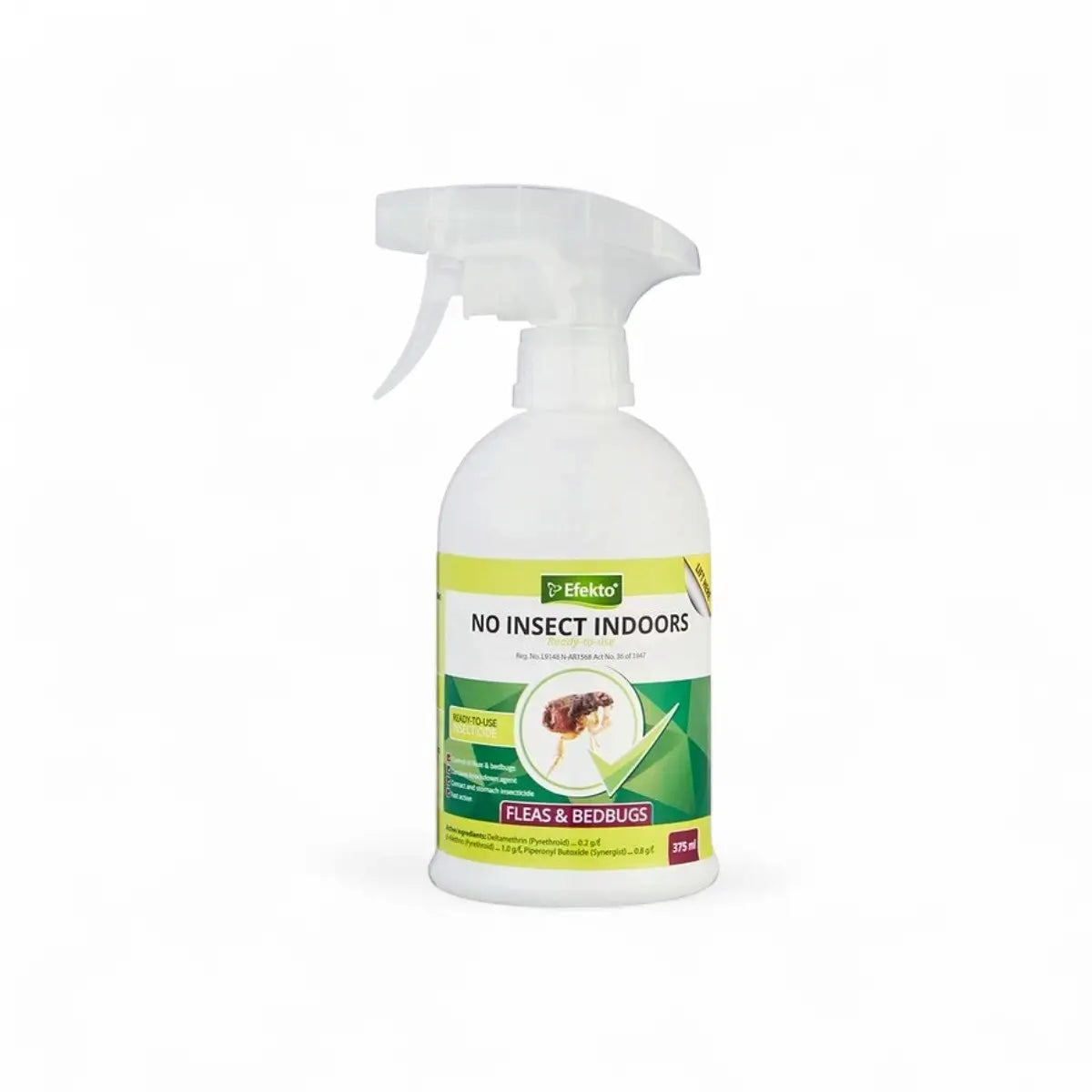 Agroserve No Insect Indoors Rtu Fleas & Bedbugs 375 ml Insecticide