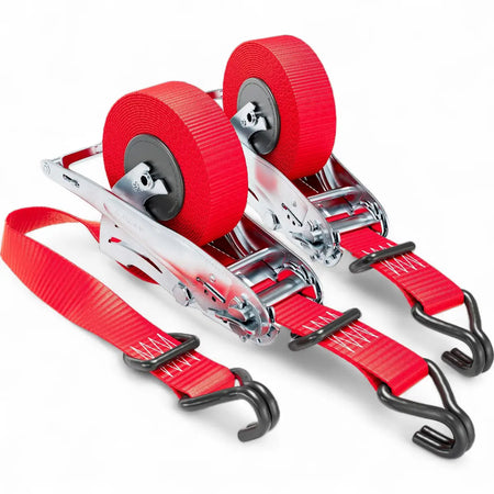Quickload Retractable Tie-Down Strap (800Kg) - 4.2M X 25mm (2-Pack)