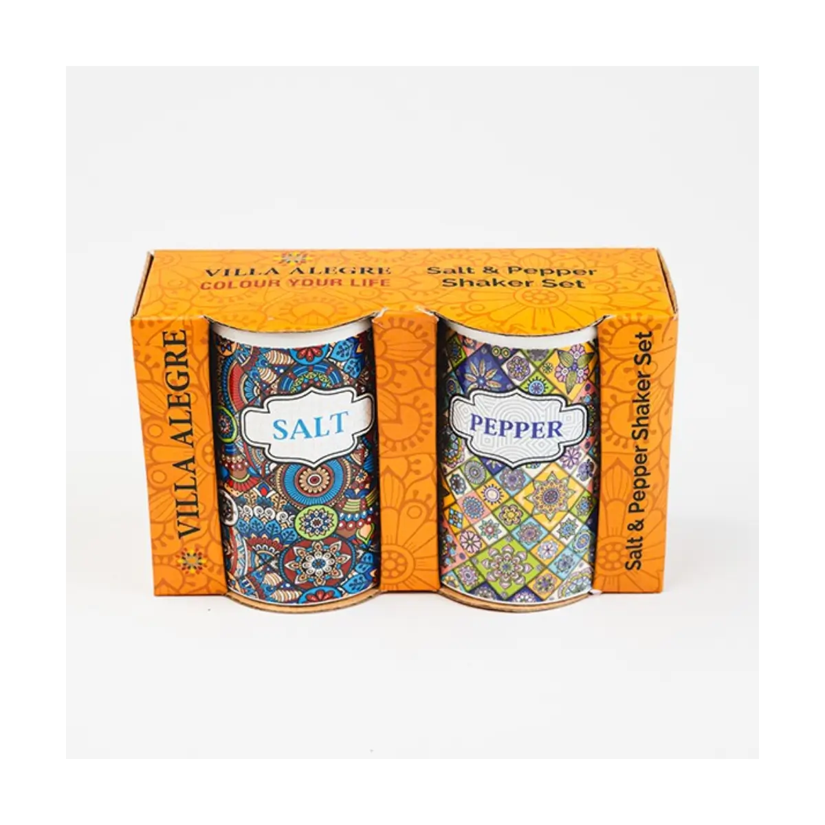 Ceramic salt pepper shakers set