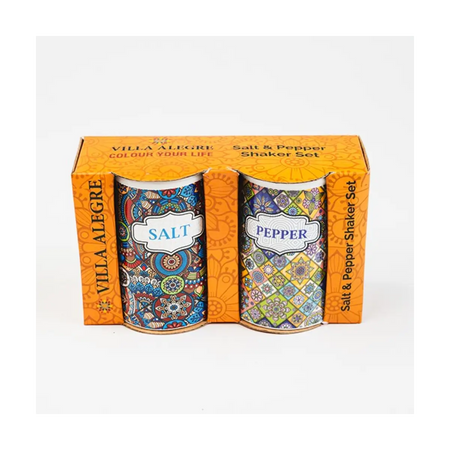 Ceramic salt pepper shakers set