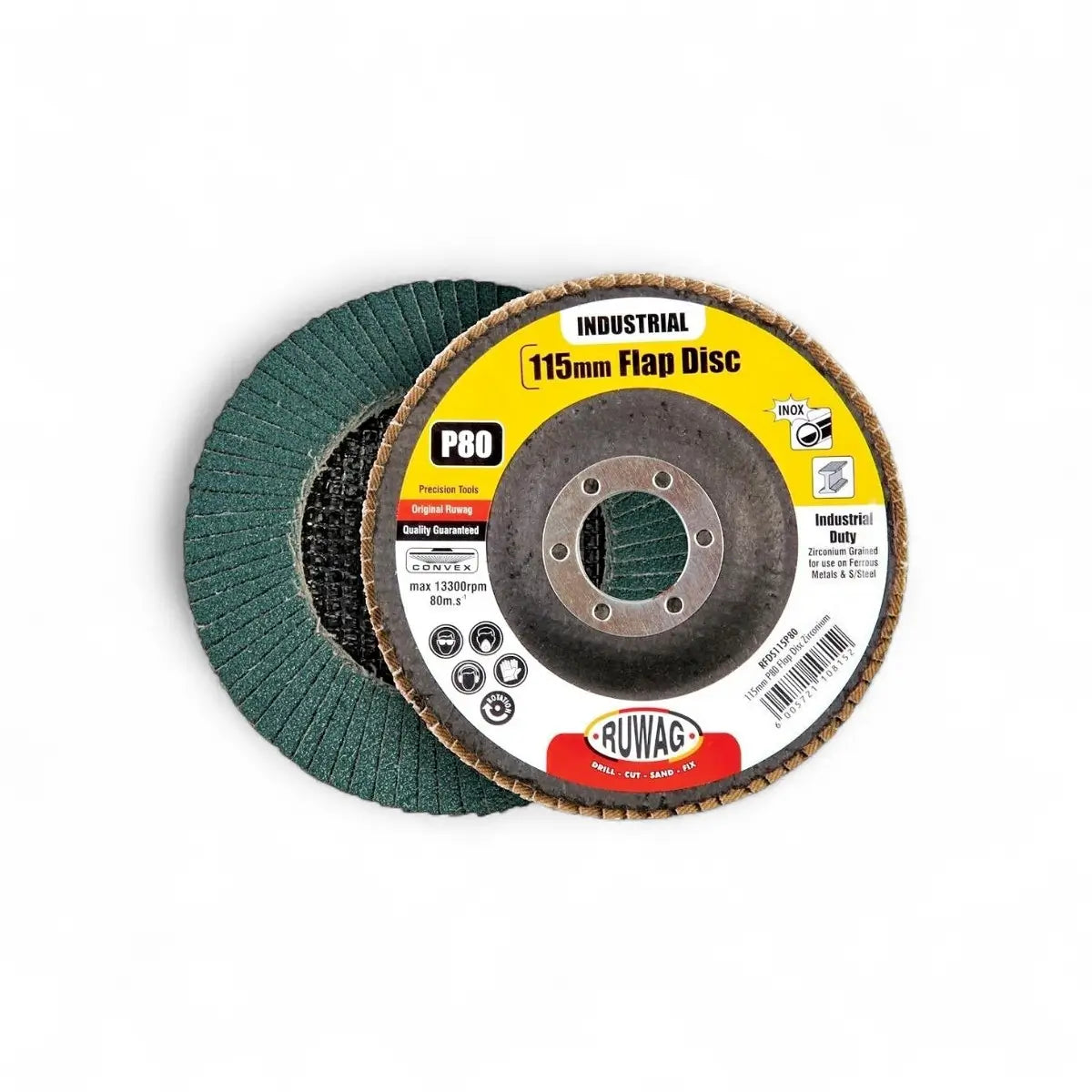 Zirconium Flap Disc (P80 Grit)
