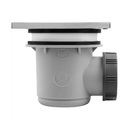 Square shower waste 60mm