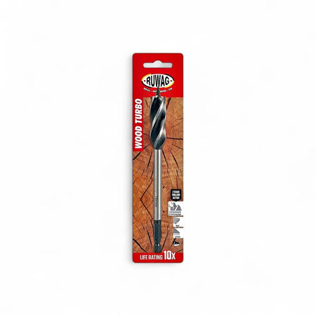 Turbo Wood Drill Bit (Carded)
