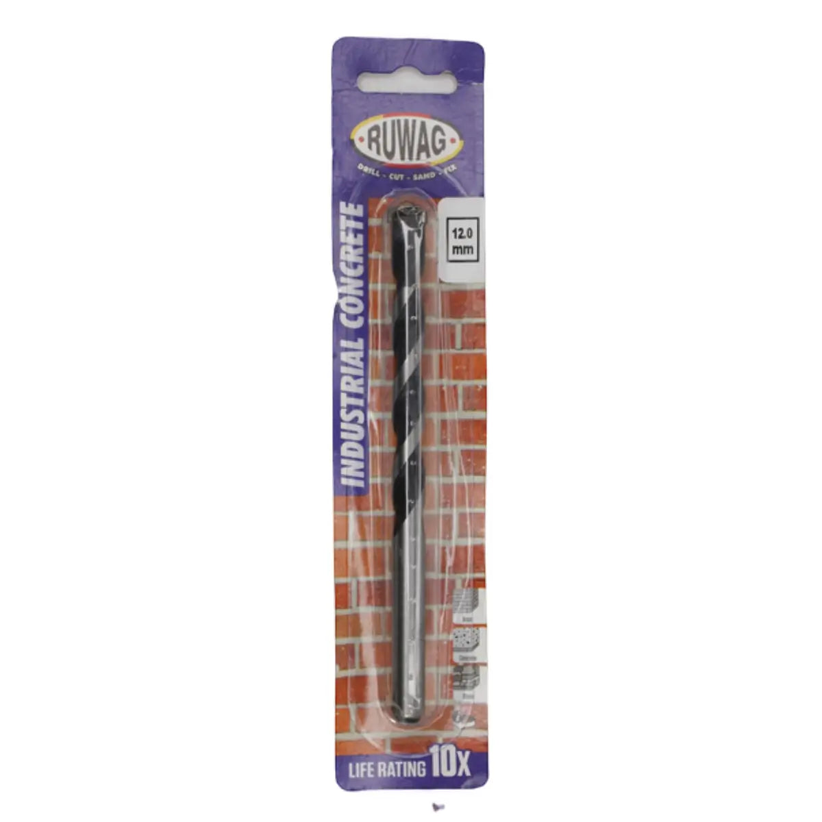 Ruwag 12mm Concrete Drill Bit - Al's Hardware