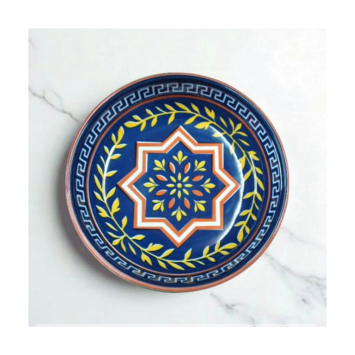 Embossed ceramic dish 12cm