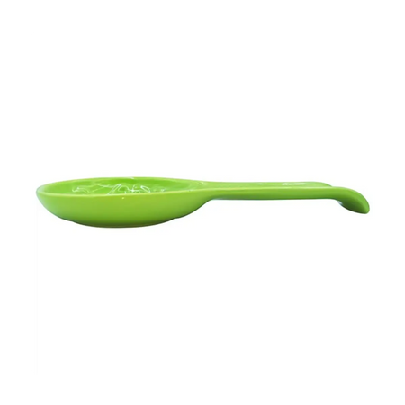 Ceramic spoon rest for countertop