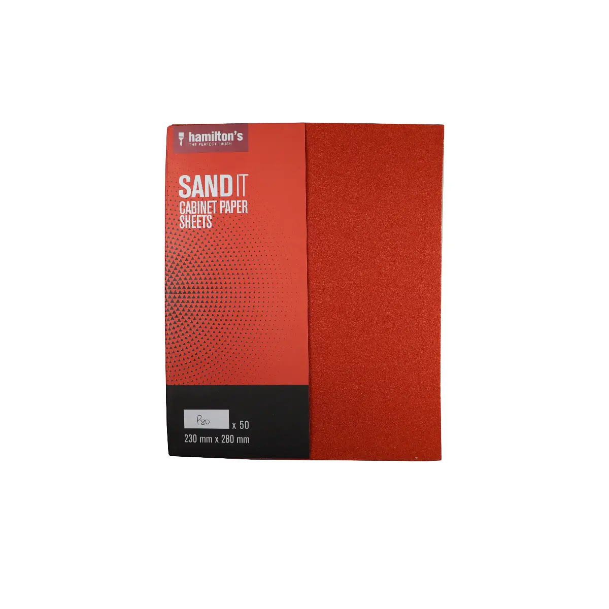 Cabinet sandpaper sheet P80 grit