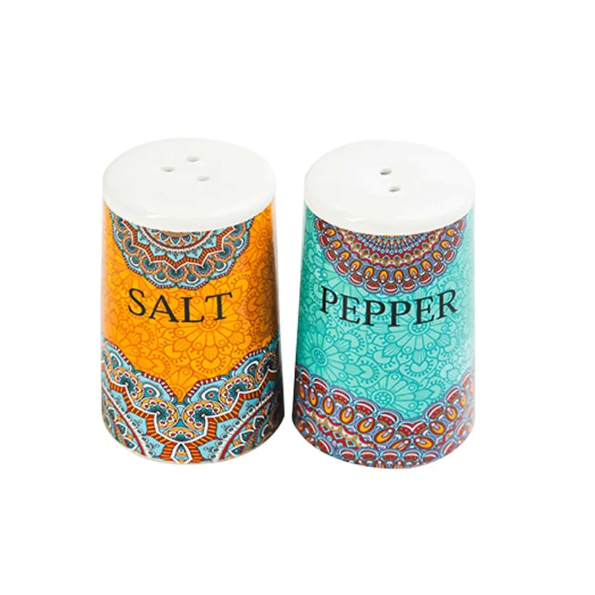 Ceramic salt pepper shakers