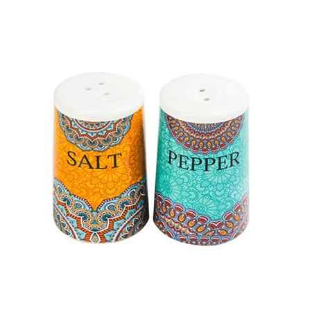Ceramic salt pepper shakers