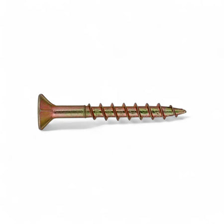 Yellow Passivated Chipboard Screw (100-Pack)