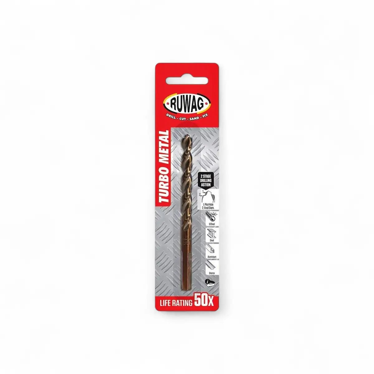 Turbo Metal Drill Bit (Carded)