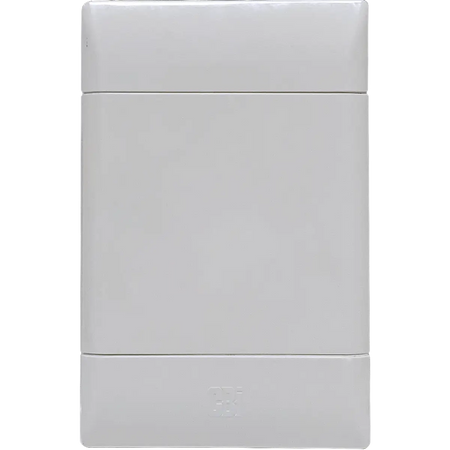 Blank white plug top