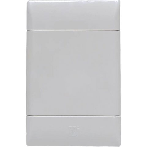 Blank white plug top