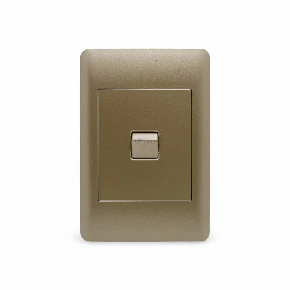 Lesco Apollo 100X50Mm 1Lever 2W Elegant Gold Light Switches