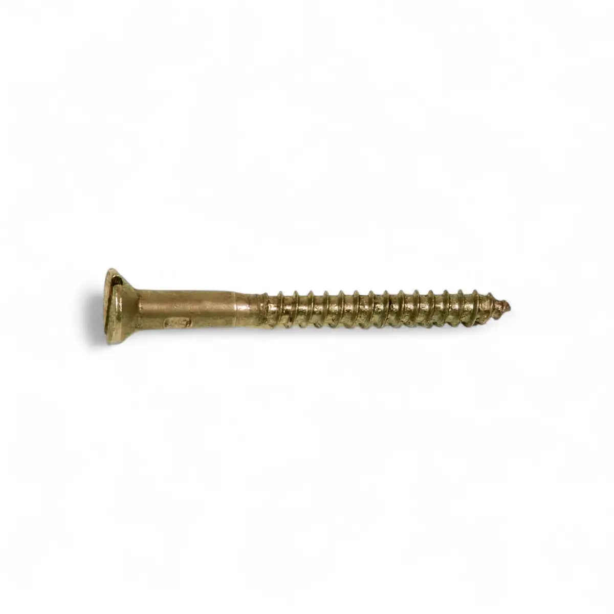 Solid Brass Wood Screw (10-Pack)