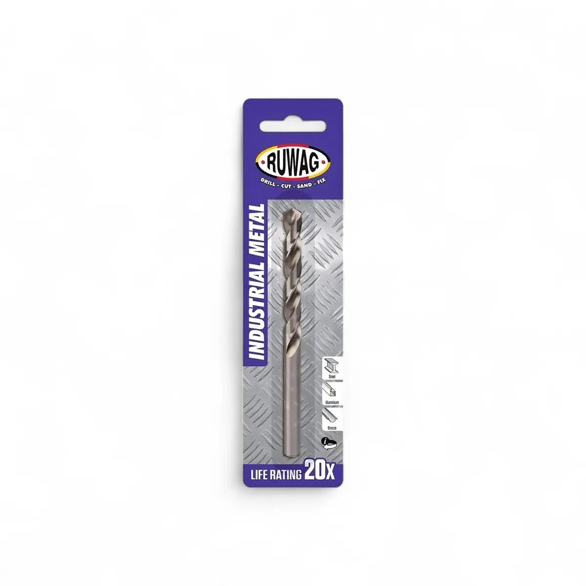 Industrial Metal Drill Bit (Carded)