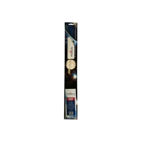tall slender package of Pinnacle aluminium brazing rods with blue and black design and a pre pack label