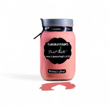 Tjhoko Paint Holiday's Coral 1L Chalk Paint