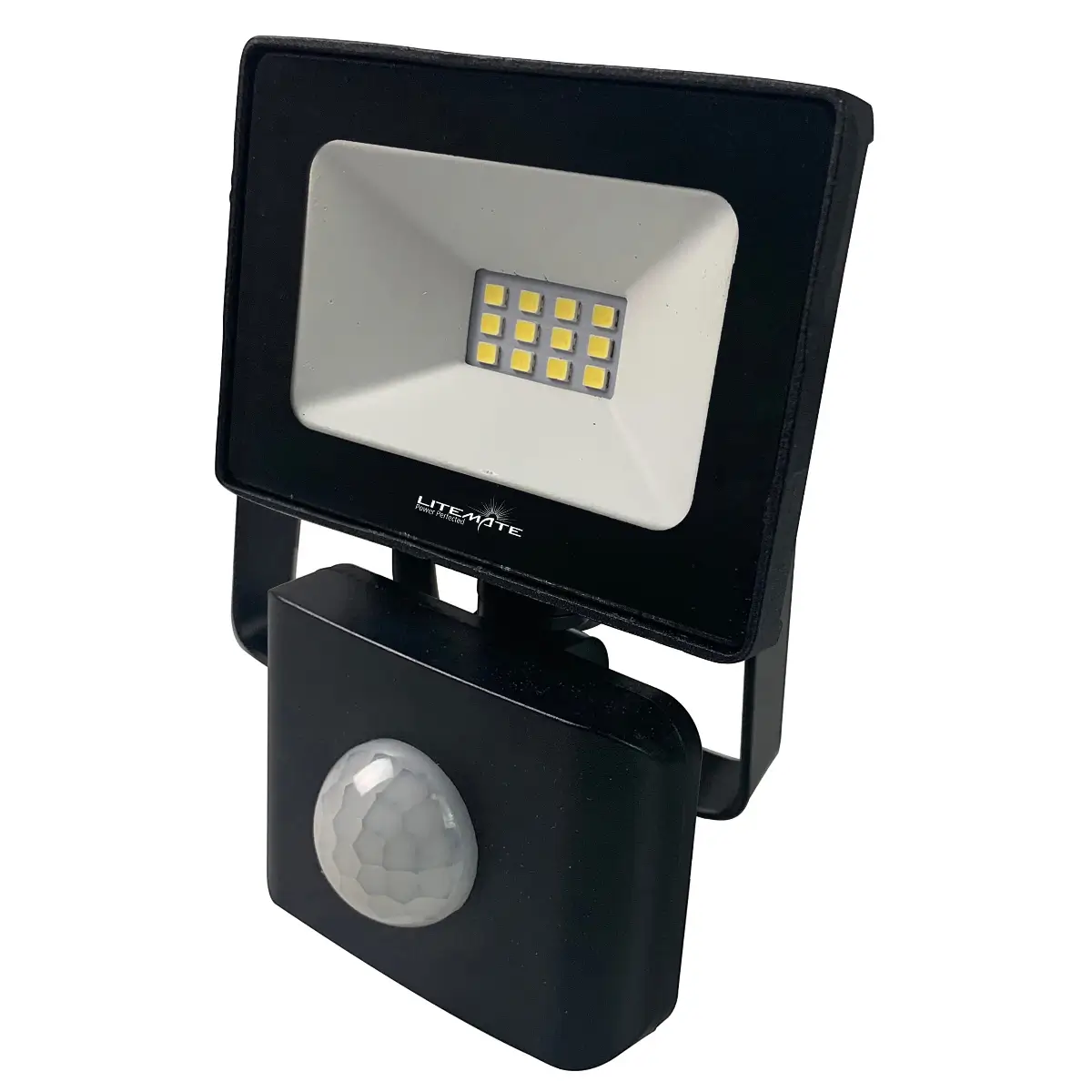 Motion sensor LED floodlight