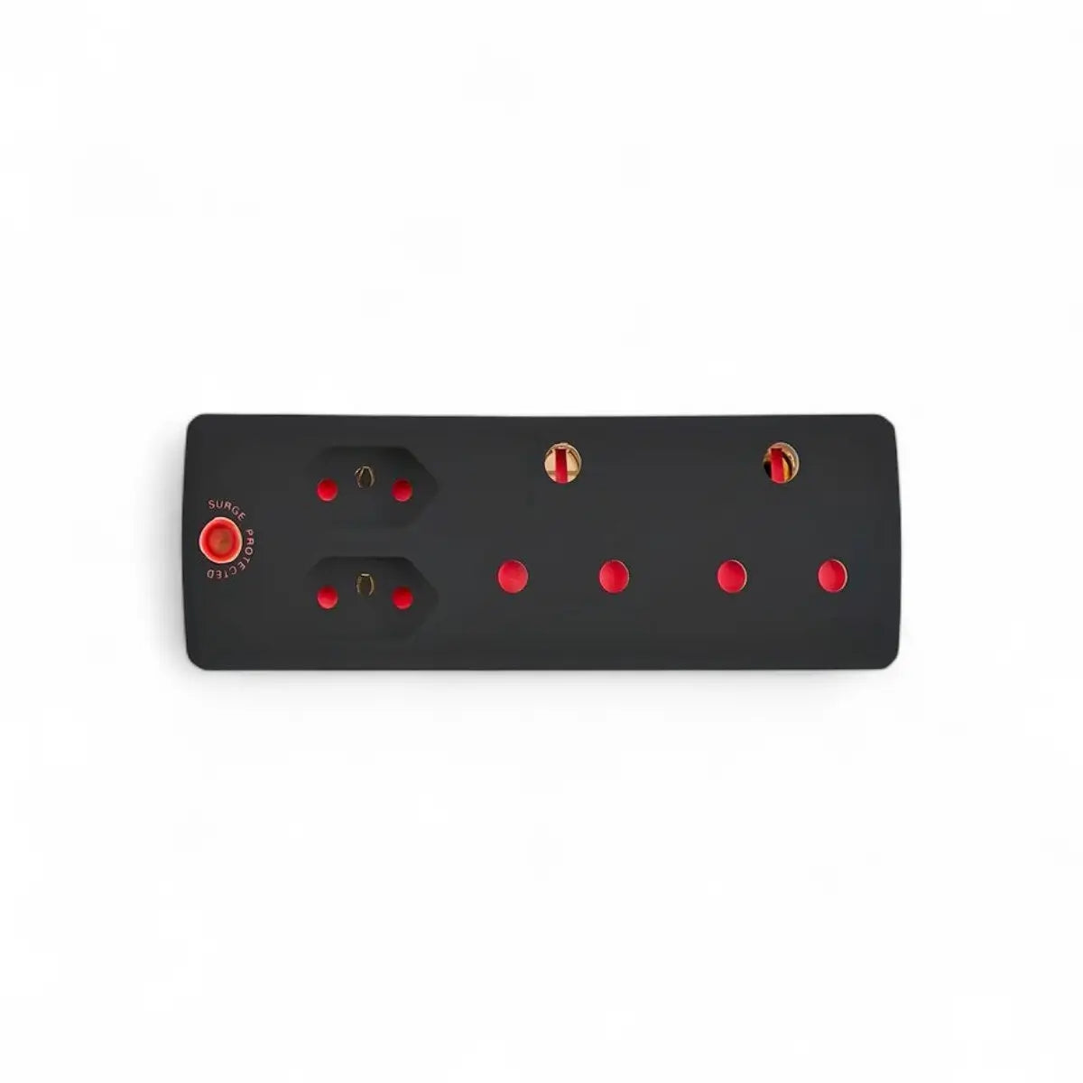 Gentech Multi-Socket Surge Adapter (2X16A, 2X5A, Black)