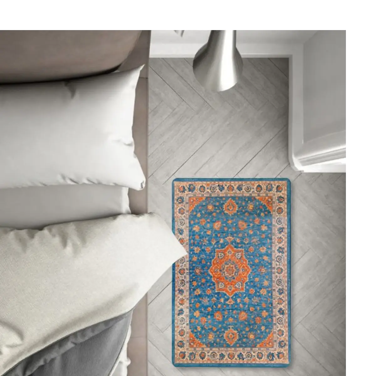 Ethnic pattern floor mat