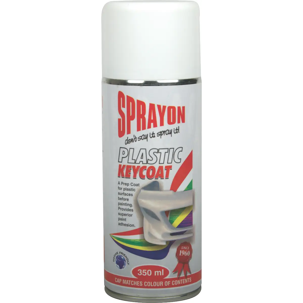 Plastic key coat spray primer