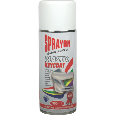 Plastic key coat spray primer