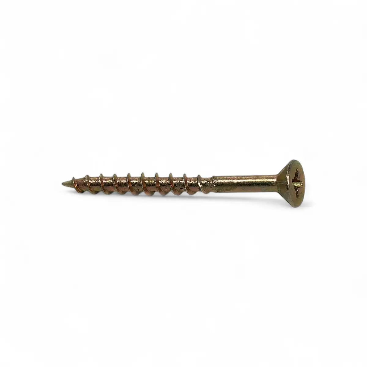 Yellow Passivated Chipboard Screw (400-Pack)