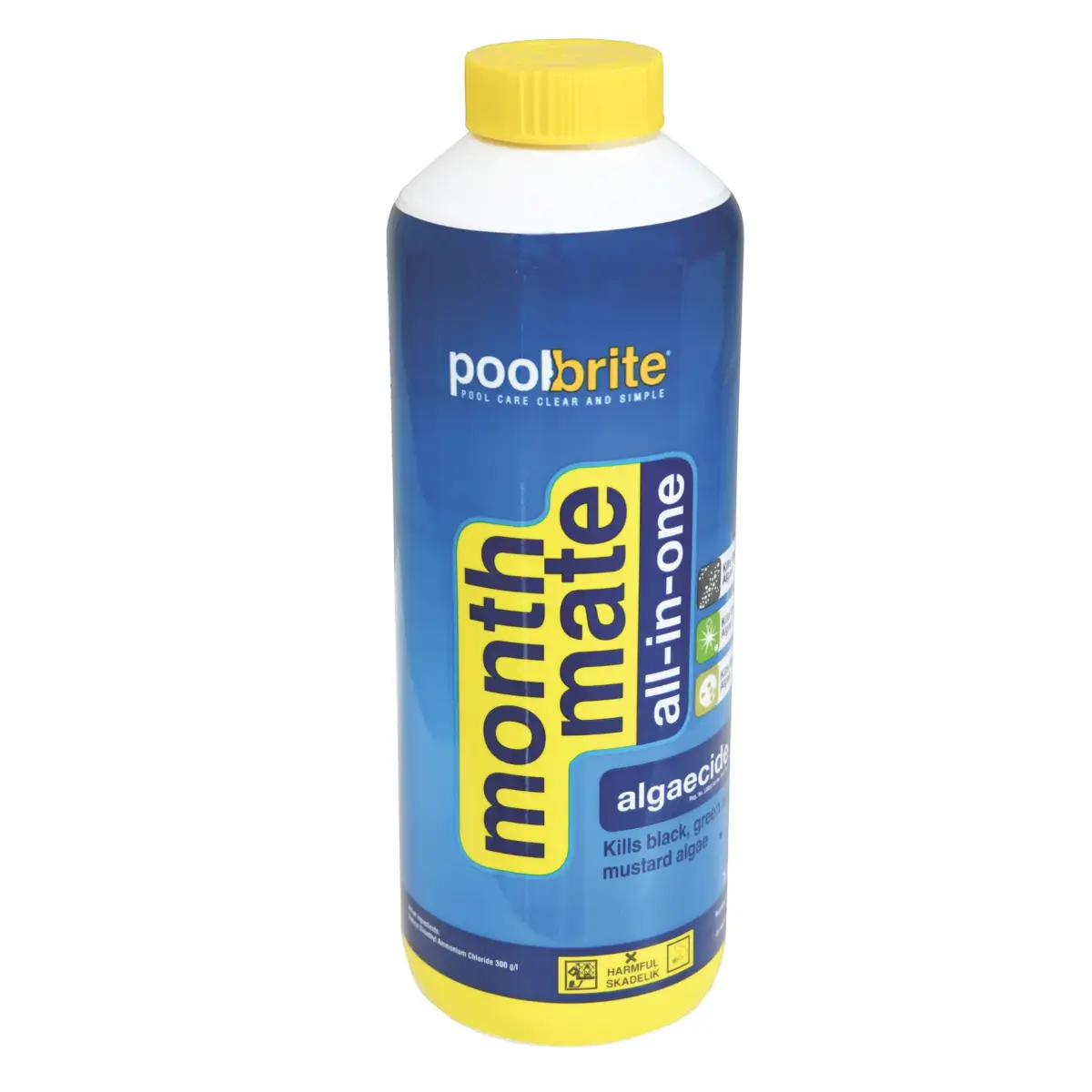 Pool algaecide chlorine tablets
