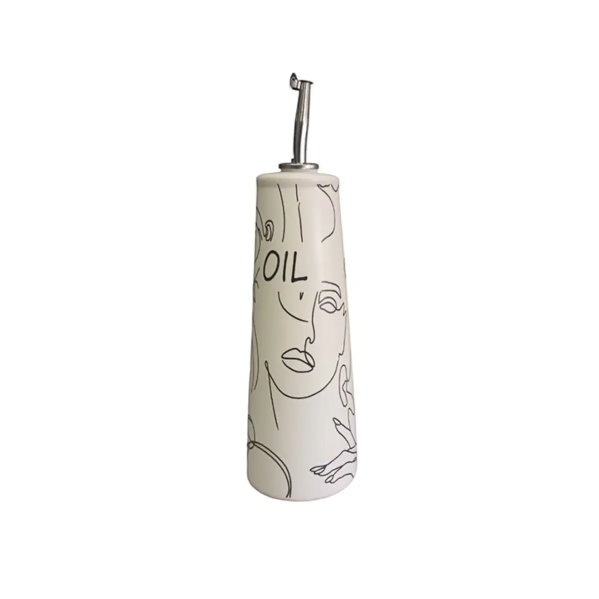 Ceramic olive oil dispenser