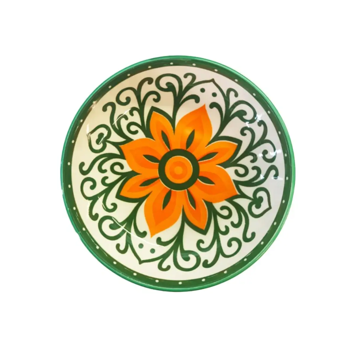 Embossed ceramic dish 12cm