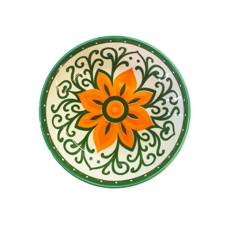 Embossed ceramic dish 12cm